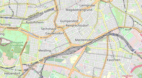 regionaler Händler auf Karte