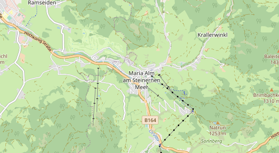 regionaler Händler auf Karte
