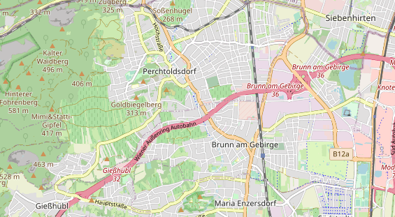 regionaler Dienstleister auf Karte