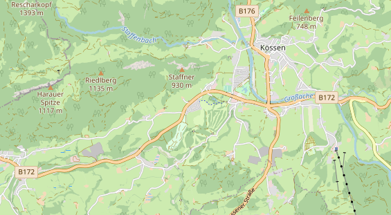 regionaler Händler auf Karte