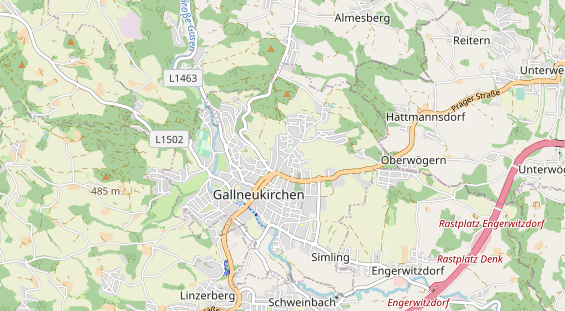 regionaler Produzent auf Karte