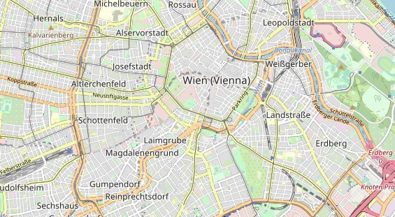 regionaler Händler auf Karte