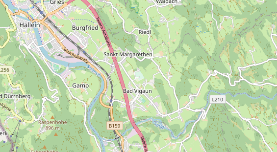 regionaler Dienstleister auf Karte