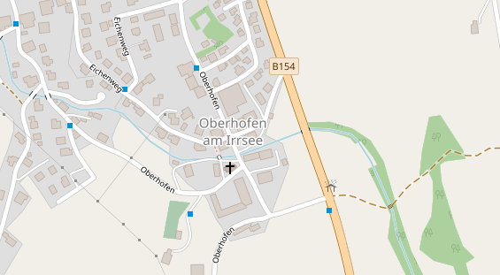 regionaler Dienstleister auf Satellitenbild