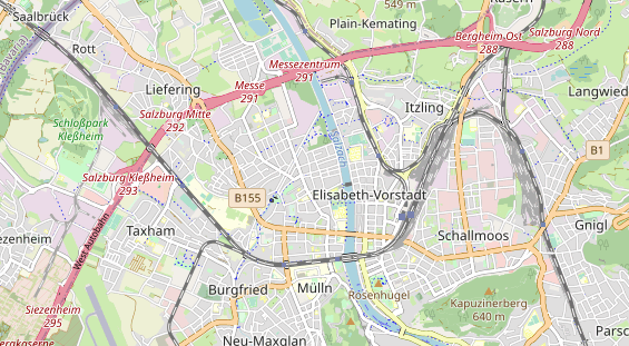regionaler Dienstleister auf Karte