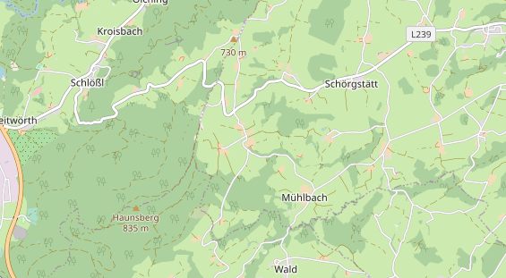 regionaler Produzent auf Karte