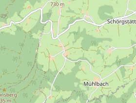 regionaler Produzent auf Karte
