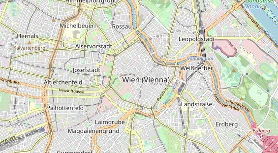 regionaler Händler auf Karte