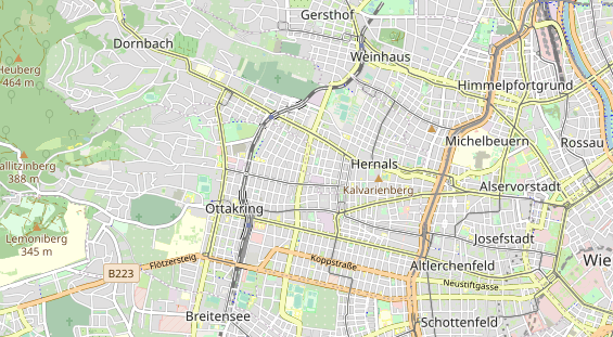 regionaler Dienstleister auf Karte