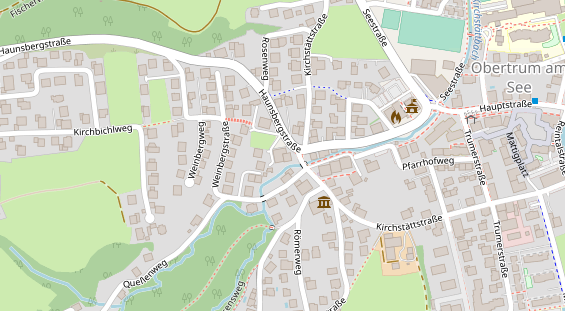 regionaler Dienstleister auf Satellitenbild