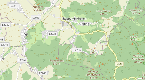 regionaler Händler auf Karte