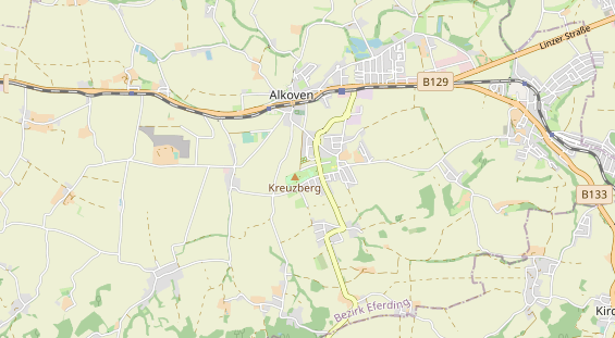 regionaler Händler auf Karte