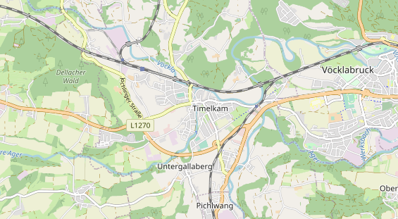 regionaler Händler auf Karte