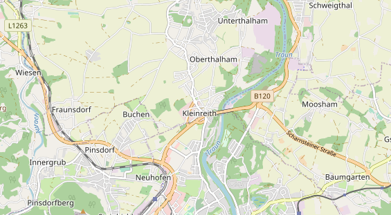 regionaler Händler auf Karte