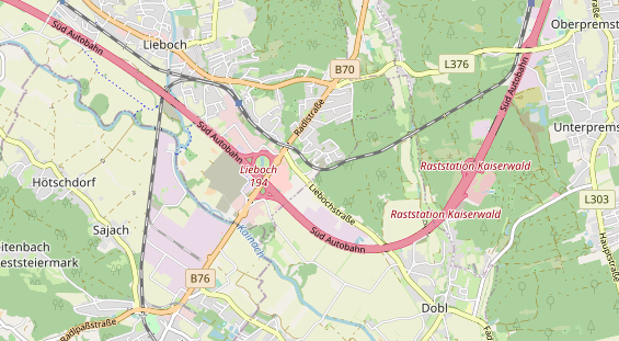 regionaler Produzent auf Karte