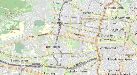 regionaler Händler auf Karte