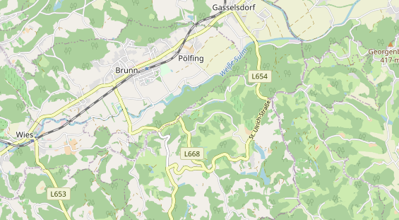 regionaler Produzent auf Karte