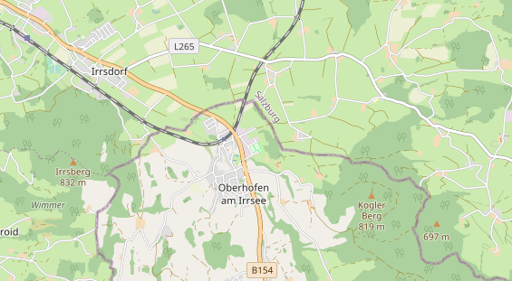 regionaler Händler auf Karte