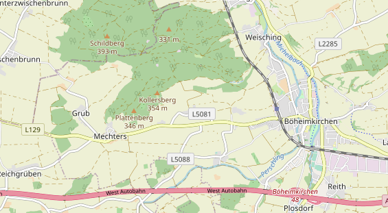 regionaler Dienstleister auf Karte