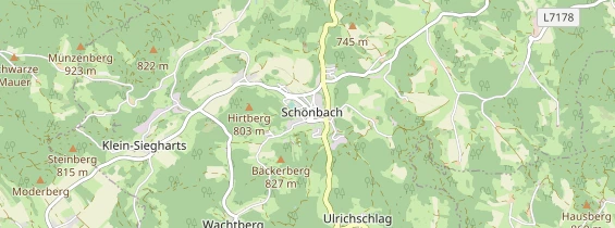 regionaler Händler auf Karte