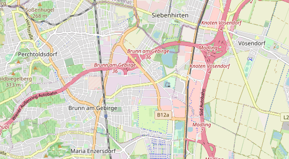 regionaler Händler auf Karte