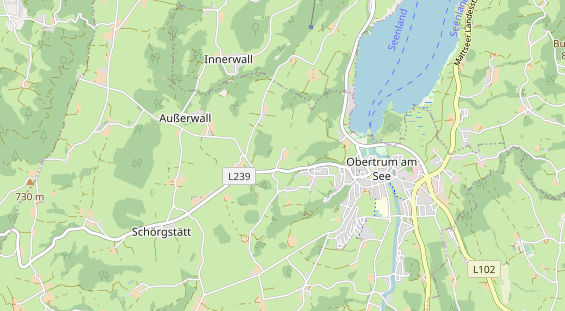 regionaler Produzent auf Karte