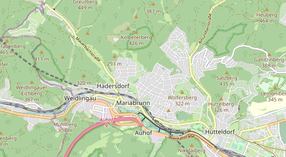 regionaler Händler auf Karte