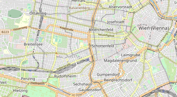 regionaler Händler auf Karte