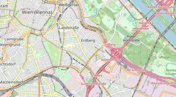 regionaler Händler auf Karte