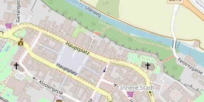 regionaler Händler auf Satellitenbild
