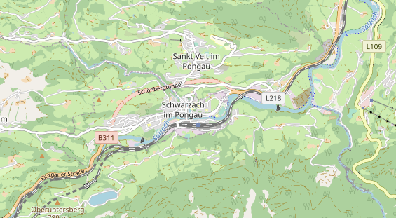 regionaler Händler auf Karte