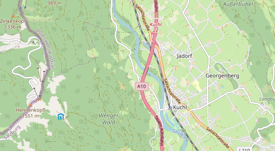 regionaler Dienstleister auf Karte