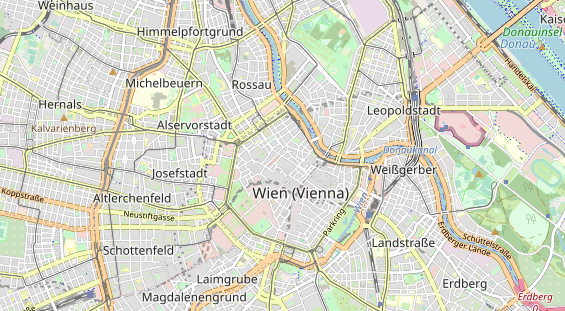 regionaler Dienstleister auf Karte