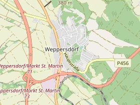 regionaler Händler auf Karte