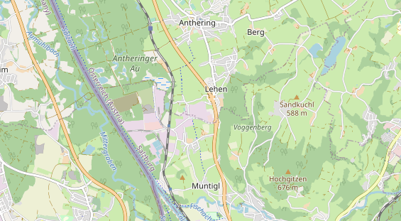 regionaler Produzent auf Karte