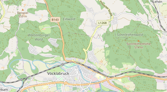 regionaler Produzent auf Karte