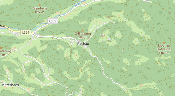 regionaler Händler auf Karte