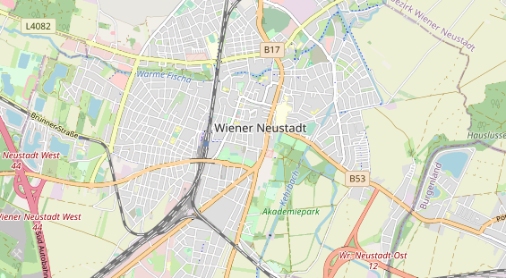 regionaler Händler auf Karte