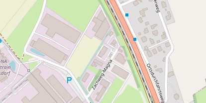 regionaler Händler auf Satellitenbild