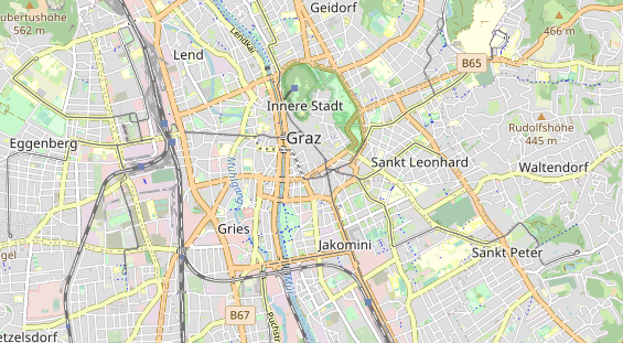 regionaler Händler auf Karte