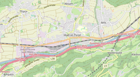 regionaler Dienstleister auf Karte