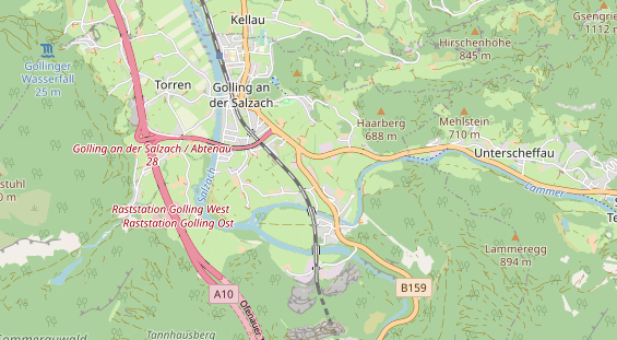 regionaler Produzent auf Karte