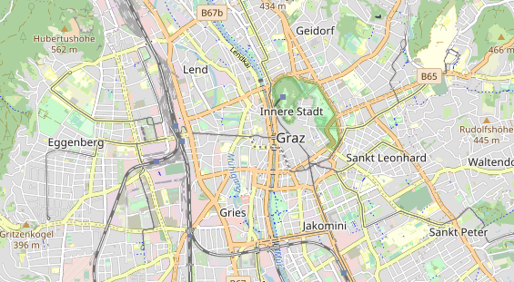 regionaler Händler auf Karte