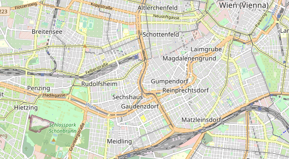 regionaler Händler auf Karte