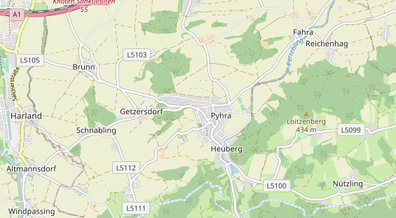 regionaler Händler auf Karte