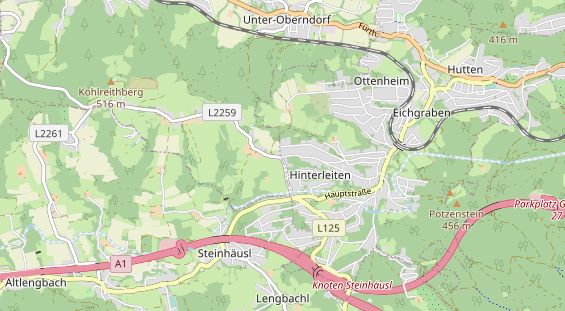 regionaler Händler auf Karte