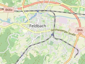 regionaler Händler auf Karte