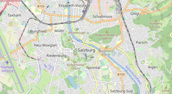 regionaler Händler auf Karte