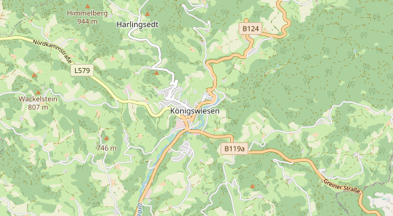 regionaler Händler auf Karte