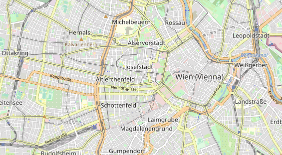 regionaler Händler auf Karte